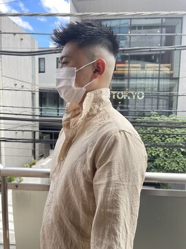 アルカナ 明治神宮前原宿(ARCANA) フェードカット　スキンフェード　バーバースタイル　hiro