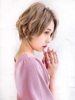 オーロ 緑地公園店(ORO)&nbsp;*ニュアンスパーマでレディな魅力アップ/ベージュカラー