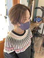 ヘアーホームイロ(Hair Home IRO)&nbsp;ハンサムショート×スモーキーサファイア