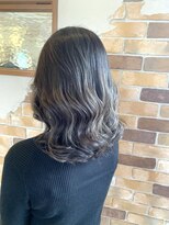 アドラーブル 女池店(adorable) 大人かわいい☆ふんわり愛され透明感グレージュアッシュ