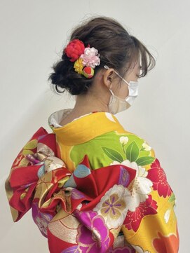 ベルクープス 天王寺店(Belle Coupes) 【BelleCoupes】岡本真由美 成人式卒業式 着付けヘアセット