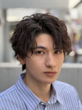 フィフス 原宿(fifth) ツイストスパイラルパーマツーブロック無造作韓国マッシュウルフ