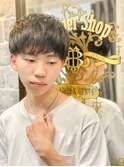 ツーブロックショート<理容室>/京成上野/御徒町/上野]