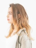 アース 三軒茶屋店(HAIR&MAKE EARTH)&nbsp;三軒茶屋_レディース_ロング_コテ巻き_グラデーションカラー_