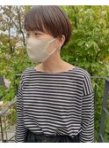 刈り上げマッシュショート