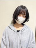 ウルフカット/ボブ/レイヤー/ダークカラー/透明感