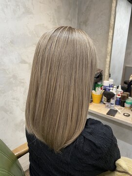 ピークス 藤沢店(Peaks) ハイトーンベージュ 【藤沢美容室】