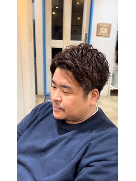 リッカヘアー(Ricca hair) 無造作ショートレイヤー刈り上げツーブロックメンズショート