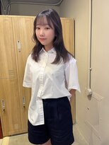 ローレンジウ(LOREN JU)&nbsp;ブリーチあり　パープルカラー