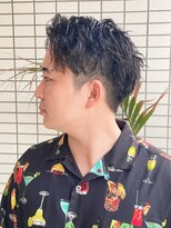 スウェル 船橋店(Swell)&nbsp;ハイライト/マッシュパーマ/ウルフ/波巻き/メンズ