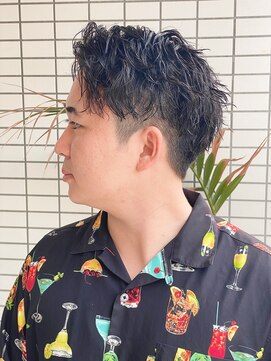 スウェル 船橋店(Swell) ハイライト/マッシュパーマ/ウルフ/波巻き/メンズ