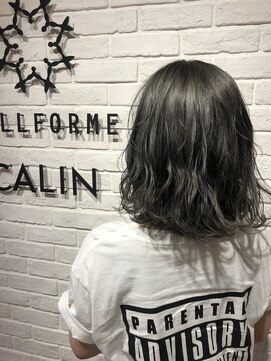 ヘア スパ ビューティー エールフォルム(HAIR SPA BEAUTY YELLFORME) ブリーチonダークグレージュ