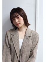 エクリ シセイドウ 麻布十番店(equri×SHISEIDO)&nbsp;【麻布十番】ボブスタイル