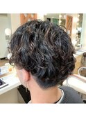 ナチュラルなくせ毛風☆刈り上げパーマ