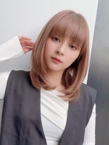 ユーフォリア 池袋東口駅前店(Euphoria) 20代★大人かわいいダブルカラーブリーチミルクティーカラー