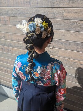 ドット ヘアー(dot.hair) 卒業式 袴 セット