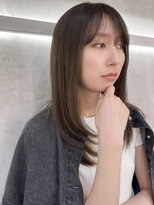 インプレッション(impression produced by LA’BO) 【札幌/impression佐藤】オリーブグレージュグラデーション