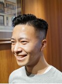 アイロンパーマ　理容室　バーバー　Barber　刈り上げパーマ