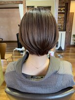 アンプリフィア(amplifier)&nbsp;ショートボブ×ツヤカラー
