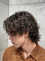 ニュアンスパーマツイストスパイラルパーマ梅田茶屋町メンズ髪型