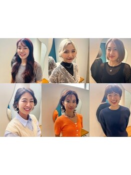 【北千住駅】経験豊富な＊女性スタイリスト＊多数在籍してます♪