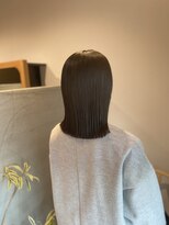 シスイ(sisui)&nbsp;パッツンミディアム/部分ストレート