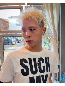 チクロ(ticro) 【チクロ】パンク ウルフ マレット メンズ