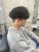 クリアバイフォレスト 流山おおたかの森(Clear by Forest.) 刈り上げマッシュ×ツイストスパイラルパーマ¥10900