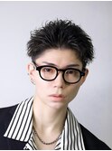 ベリーショート×スパイキーショート×アップバング