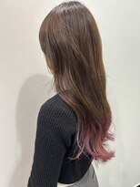 バイユアオウンフラワーズコロンカバ(buy your own flowers : kava)&nbsp;20代30代ダブルカラーブリーチ立体感グラデーション透明感