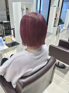 ザザ ZA/ZA 茗荷谷 ピンクボブ