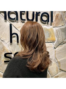ナチュラルハイセンス 本店(natural high sense) 韓国人風レイヤースタイル 似合わせカット/町屋駅