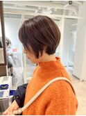 ショートボブ/ショートヘア/乾かすだけで決まる