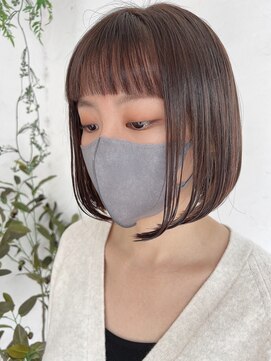 トレヘアー(tRe hair) ショート　ボブ　ウルフ　髪質改善　白髪ぼかし　トリートメント