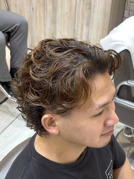 グルーマーズトウキョウ(GROOMER/S TOKYO) men's/メンズ/リバースセンターパート/サーフカール/神保町/眉毛