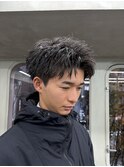 刈り上げアップバングスパイキーショートアクティブショート