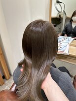 ローネス ギンザ(LONESS ginza)&nbsp;美髪ストレートパーマ×ミディアムヘア