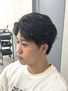 ゴート(GOATO) フェザーショート 毛流れ 鹿児島メンズ