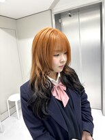 ギア(GEAR.) 【デザインルーツカラー♪】orange×black