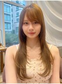 レイヤーカット/韓国スタイル/髪質改善/ベージュIB-20
