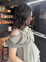 リンダイーロ(Linda Hiro)&nbsp;【札幌円山】外ハネ/肩ボブ/くすみブラウン/トリートメント