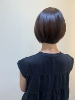 アルティーナプライベート(altina PRIVATE)&nbsp;ピンクブラウン×ショートボブ