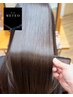☆髪質改善☆『アルカリ酸熱メテオ(METEO)トリートメント+カット』¥14980