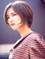 トレ(TRE)&nbsp;TRE南流山 シャドールーツ☆顔周りレイヤーひし形ショートボブp