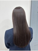 ココアブラウン×艶ロング