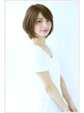 アズ グロウ ヘアー(As GROW HAIR) シンプルストレートショートボブ