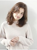 [K-two銀座]ふんわり柔らかワンカールミディアムヘア