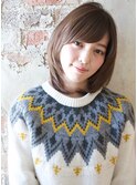 AFLOAT RUVUA新宿高橋京佳の『ふわミディのミルクティベージュ』