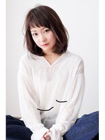 ルフ ヘアーデザイン(ruf hair design)&nbsp;【ruf hair design】ヘアカタ掲載 ボブスタイル 巻き仕上げ