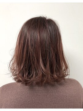 オーストヘアーリリー 京橋(Aust hair Rilly) Austカット+イルミナカラー×トワイライトピンク